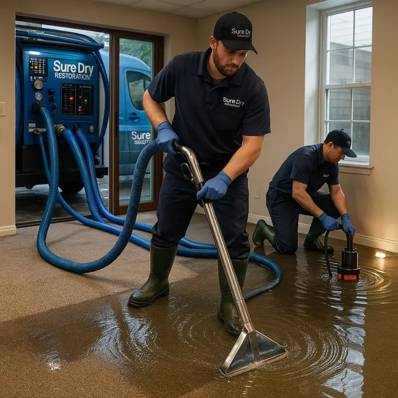 Water Extraction and Removal process in Gainesville, FL